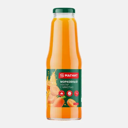 Нектар Магнит Морковный 1л