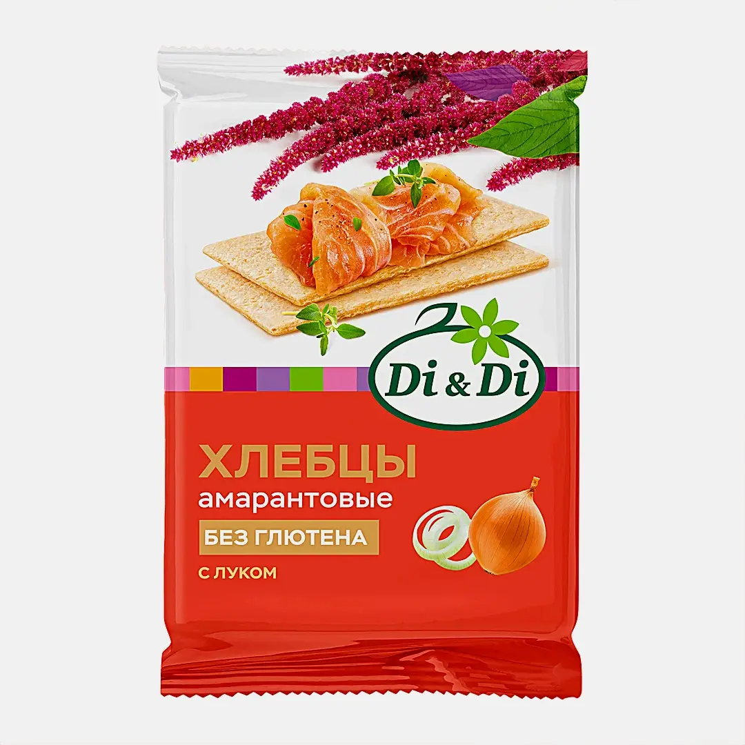 Хлебцы амарантовые с луком Di&Di 100г