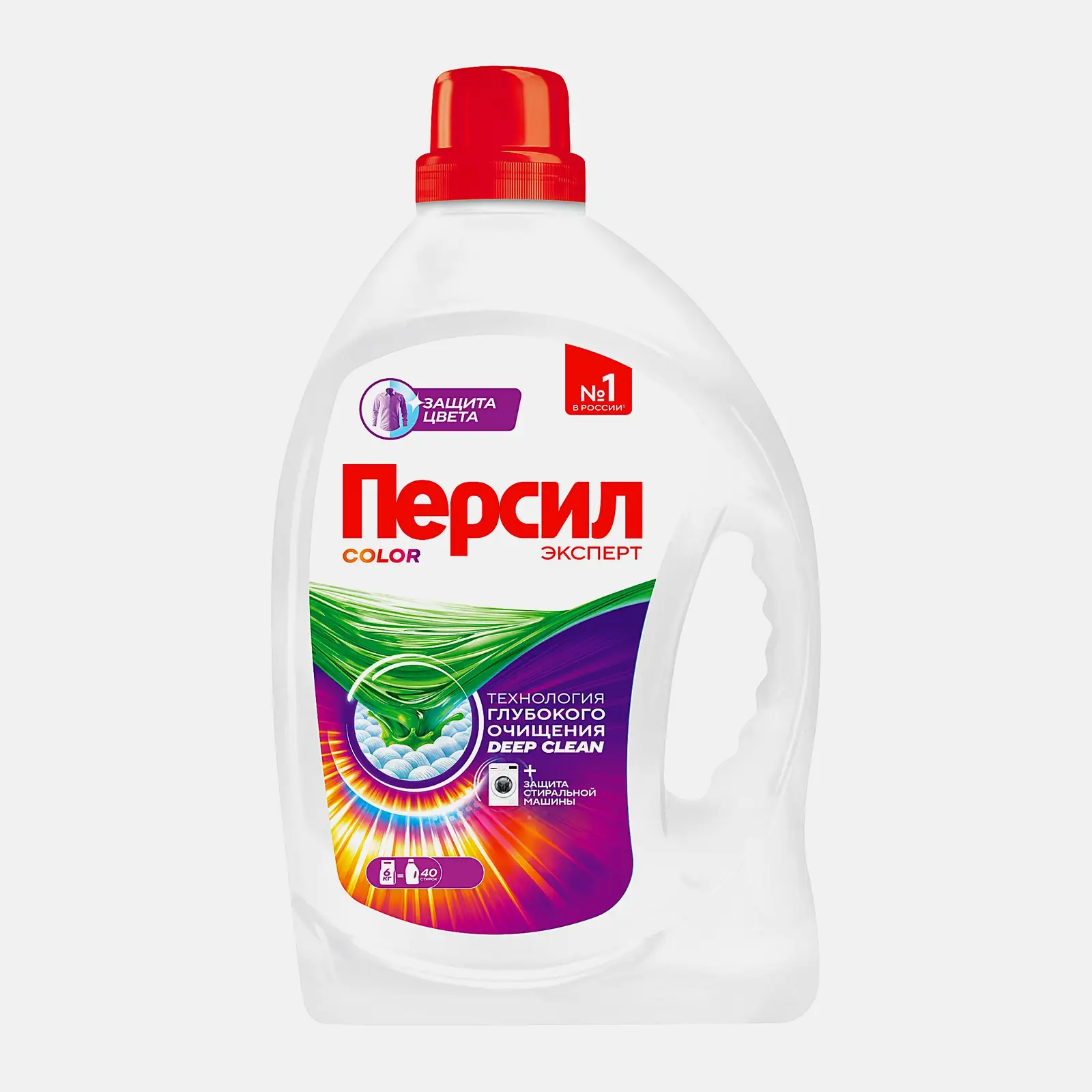 Изображение товара Гель для стирки Персил Колор для цветного жидкий порошок 40 стирок 2.6л