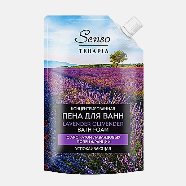 Пена для ванн Senso Terapia Lavender Olivender успокаивающая 500мл Пена для ванн Senso Terapia Lavender Olivender успокаивающая 500мл