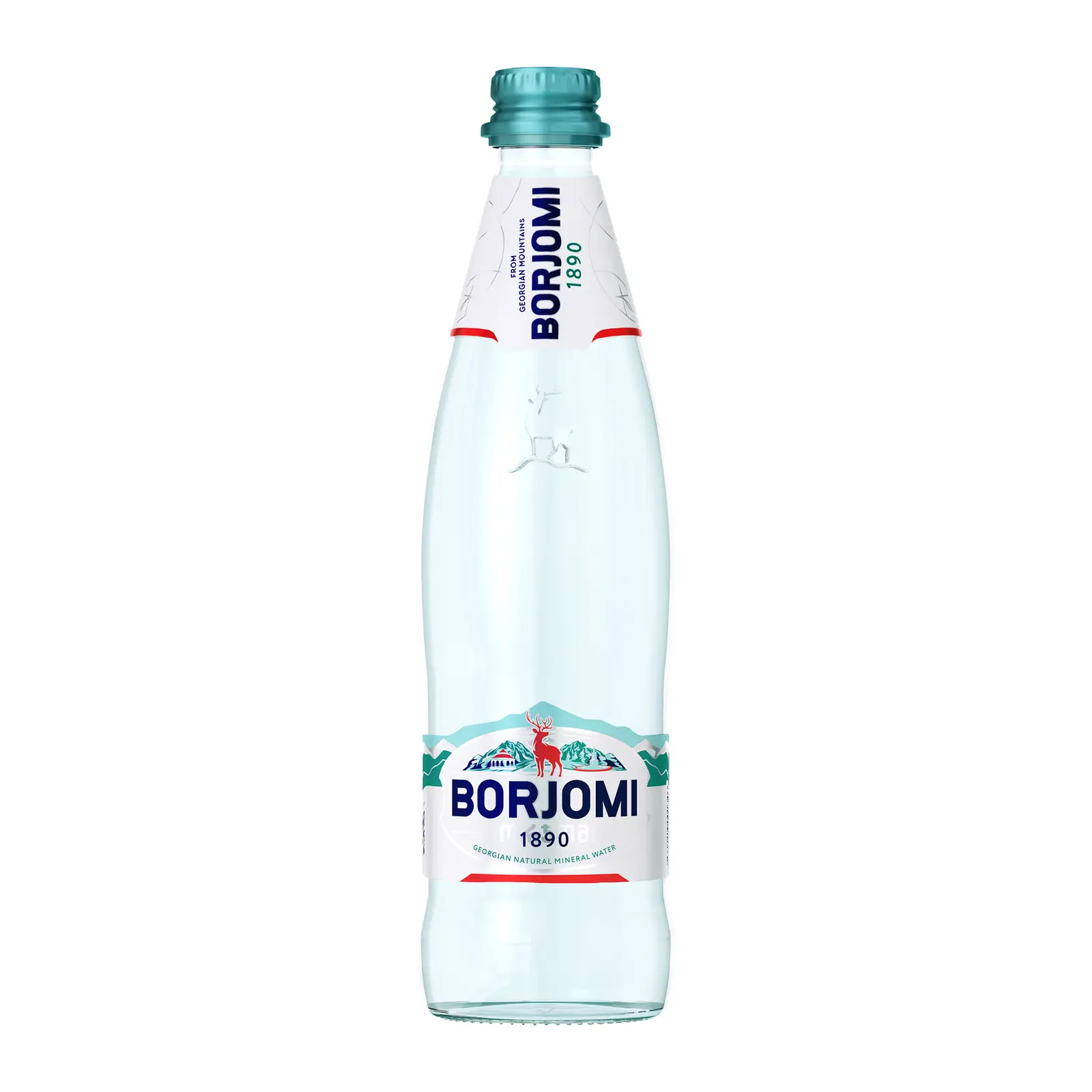 Изображение товара Вода Borjomi минеральная лечебно-столовая газированная 500мл