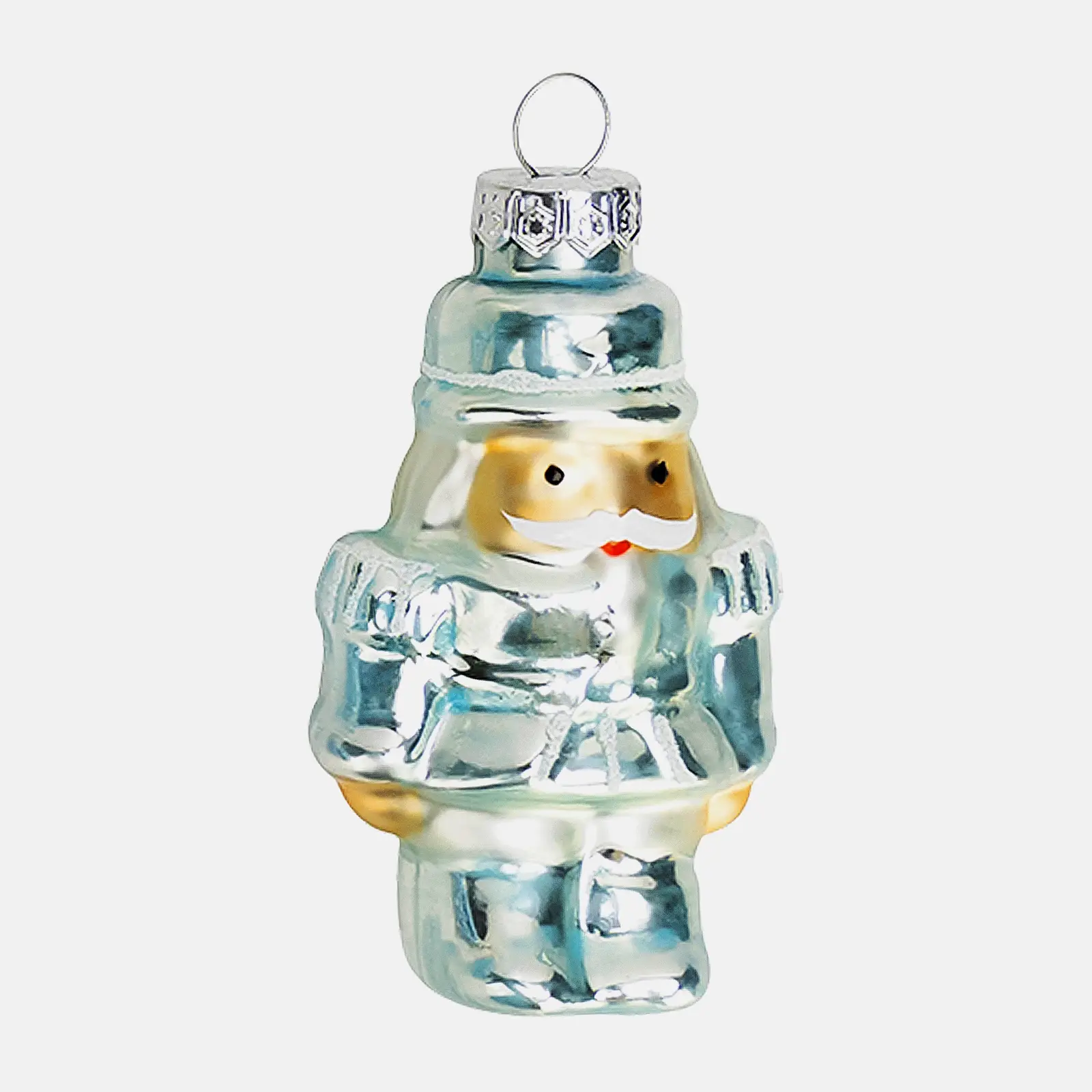 Украшения новогодние Персонажи 7-9см стекло в ассортименте