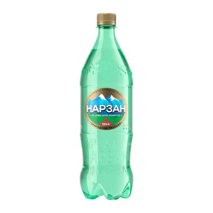 Изображение товара Вода Нарзан минеральная природной газации 1л