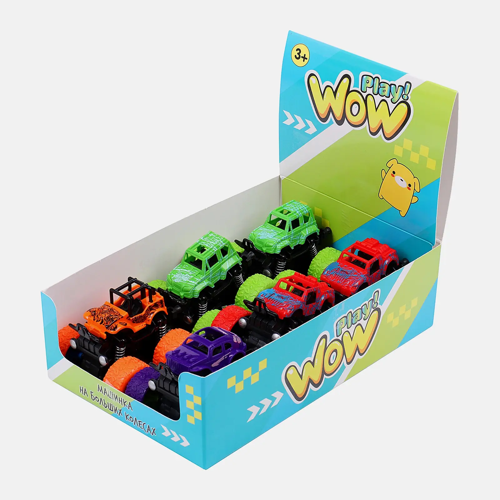 Машина на больших колесах WowPlay! в ассортименте - фото 11 Машина на больших колесах WowPlay! в ассортименте - фото 11