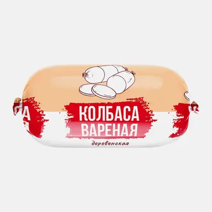 Колбаса Деревенская врёная 400г