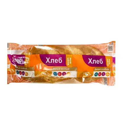Изображение товара Хлеб белый особый пшеничный Моя цена 400г