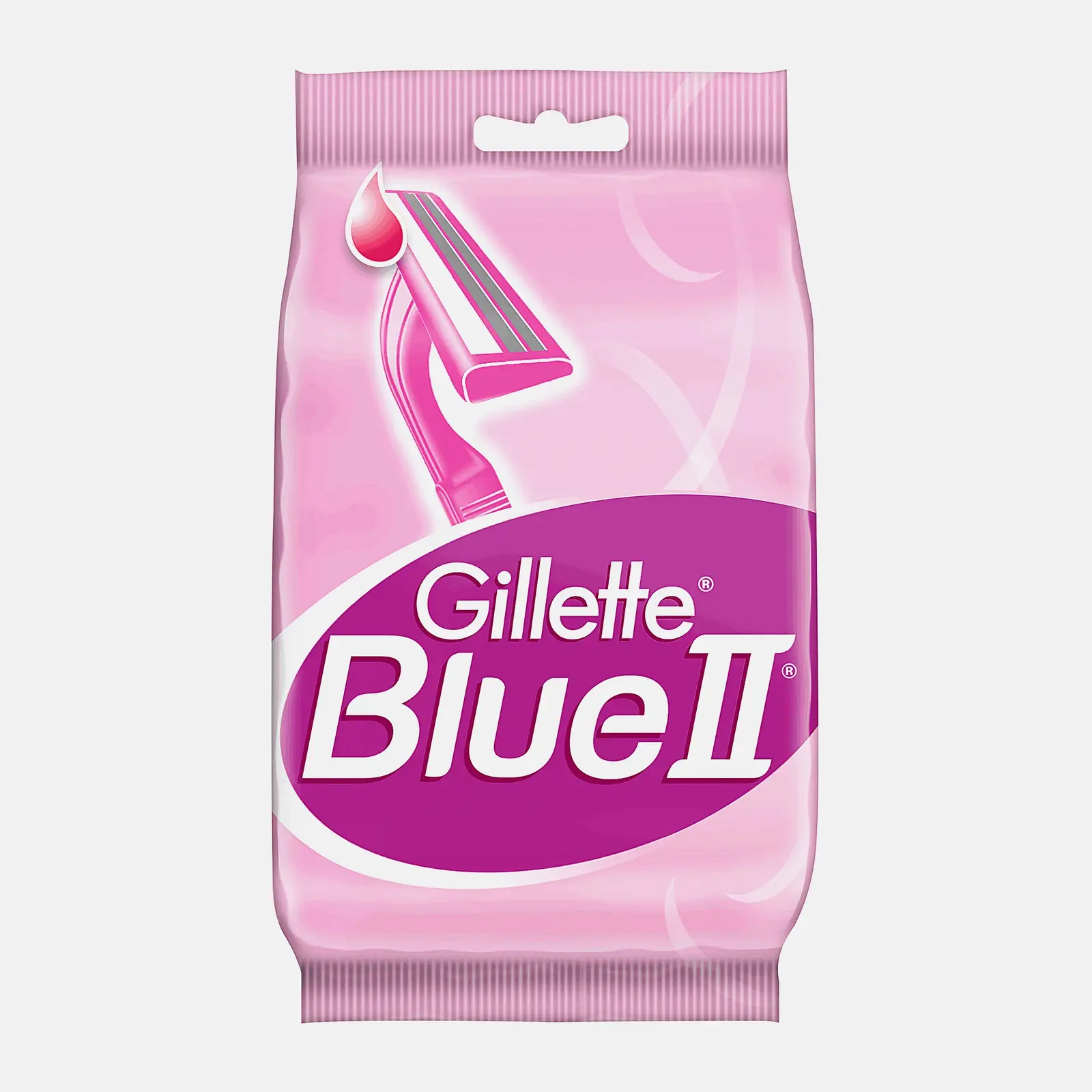 Бритва Gillette Blue II одноразовая женская 4шт+1шт подарок