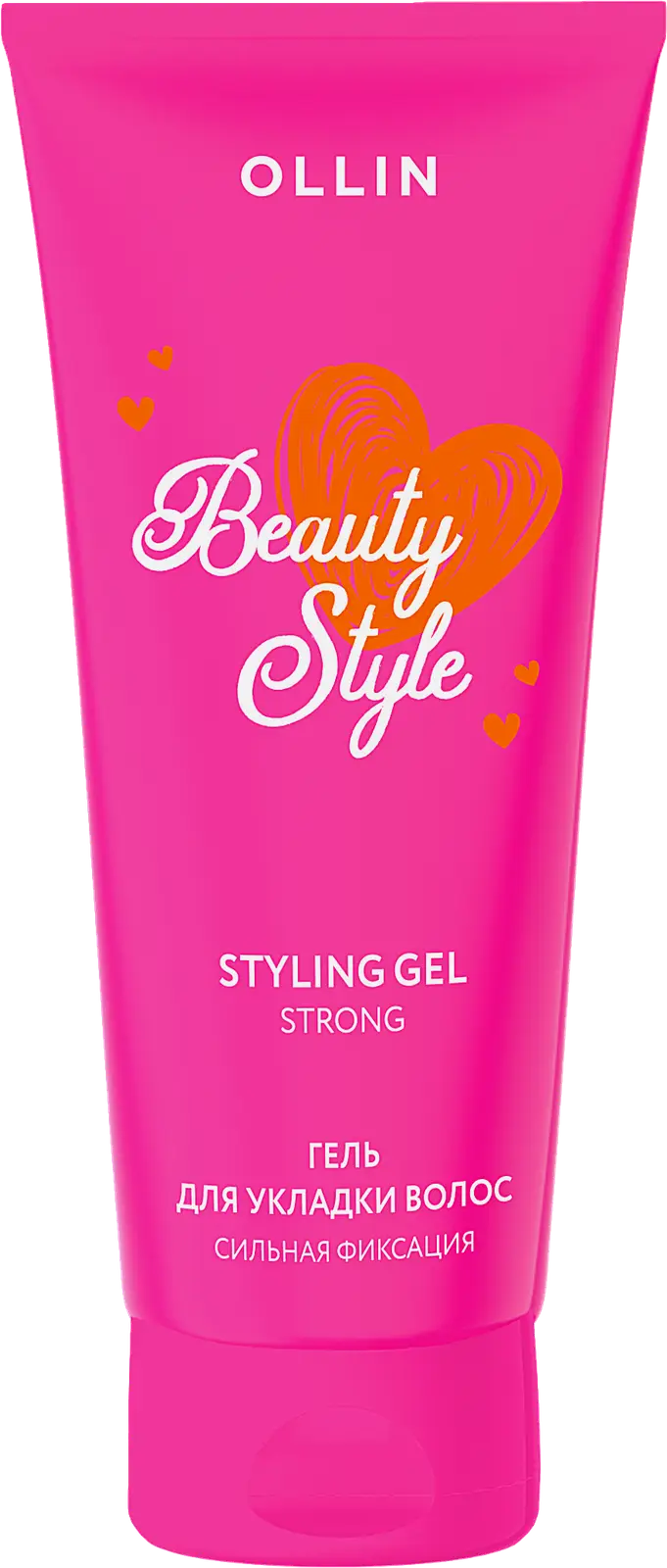 Гель для укладки волос сильной фиксации Ollin Style 200мл
