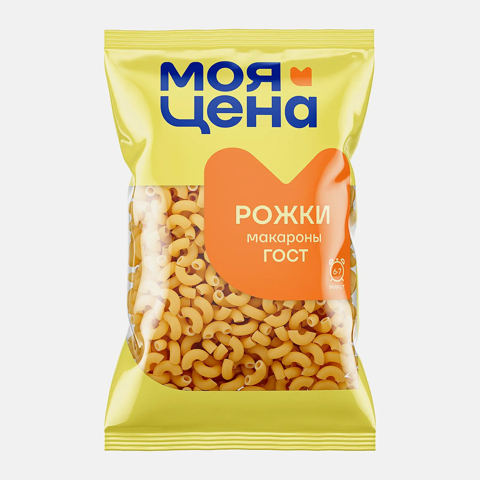 Макароны Моя цена Рожки 400г Макароны Моя цена Рожки 400г
