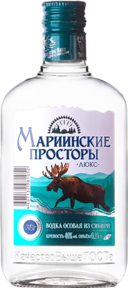 Водка Мариинские просторы Люкс 40% 250мл