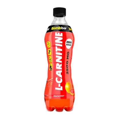 Изображение товара Газированный напиток с Л-карнитином и вкусом грейпфрута Bombbar 500мл