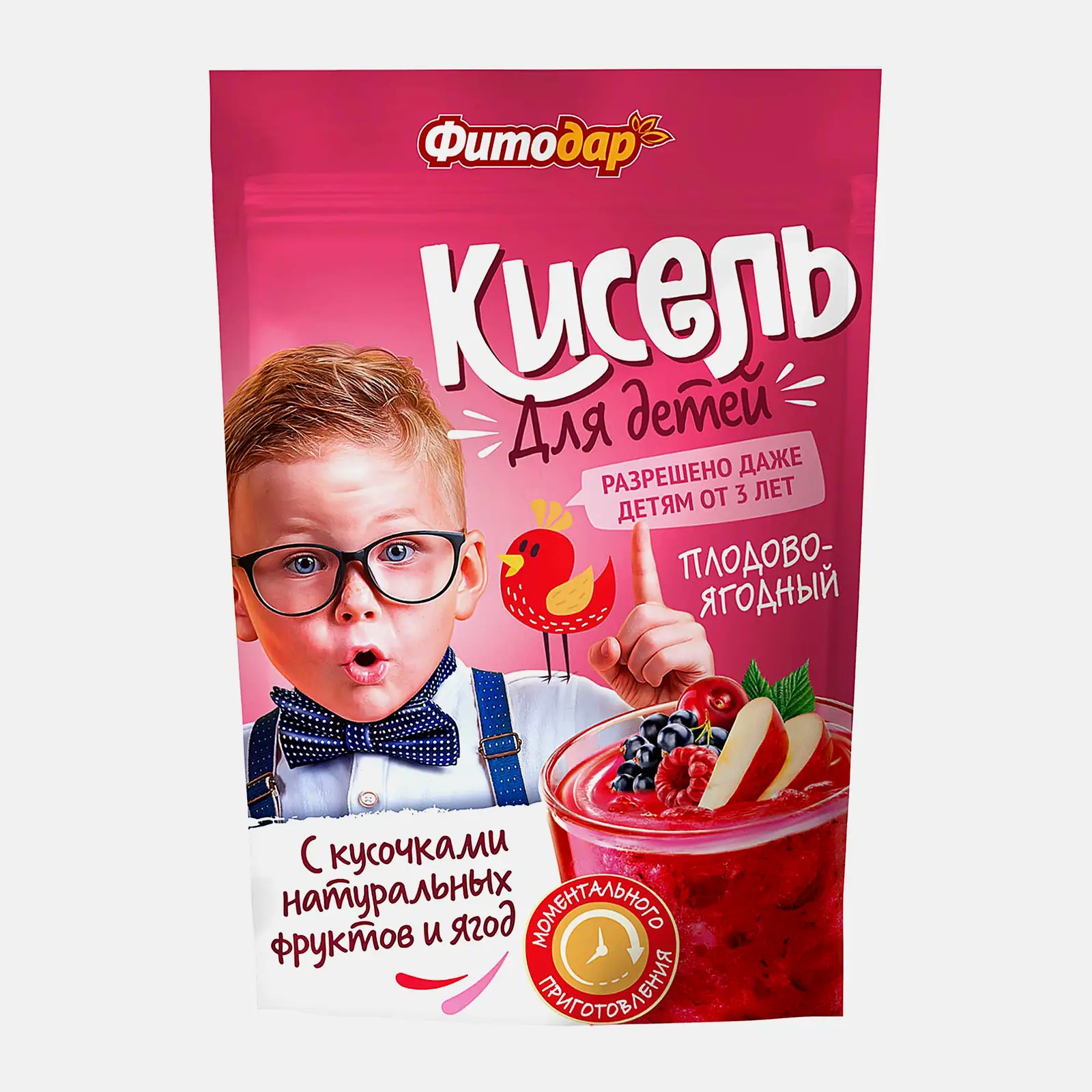 Кисель детский плодово-ягодный Фитодар 150г Кисель детский плодово-ягодный Фитодар 150г