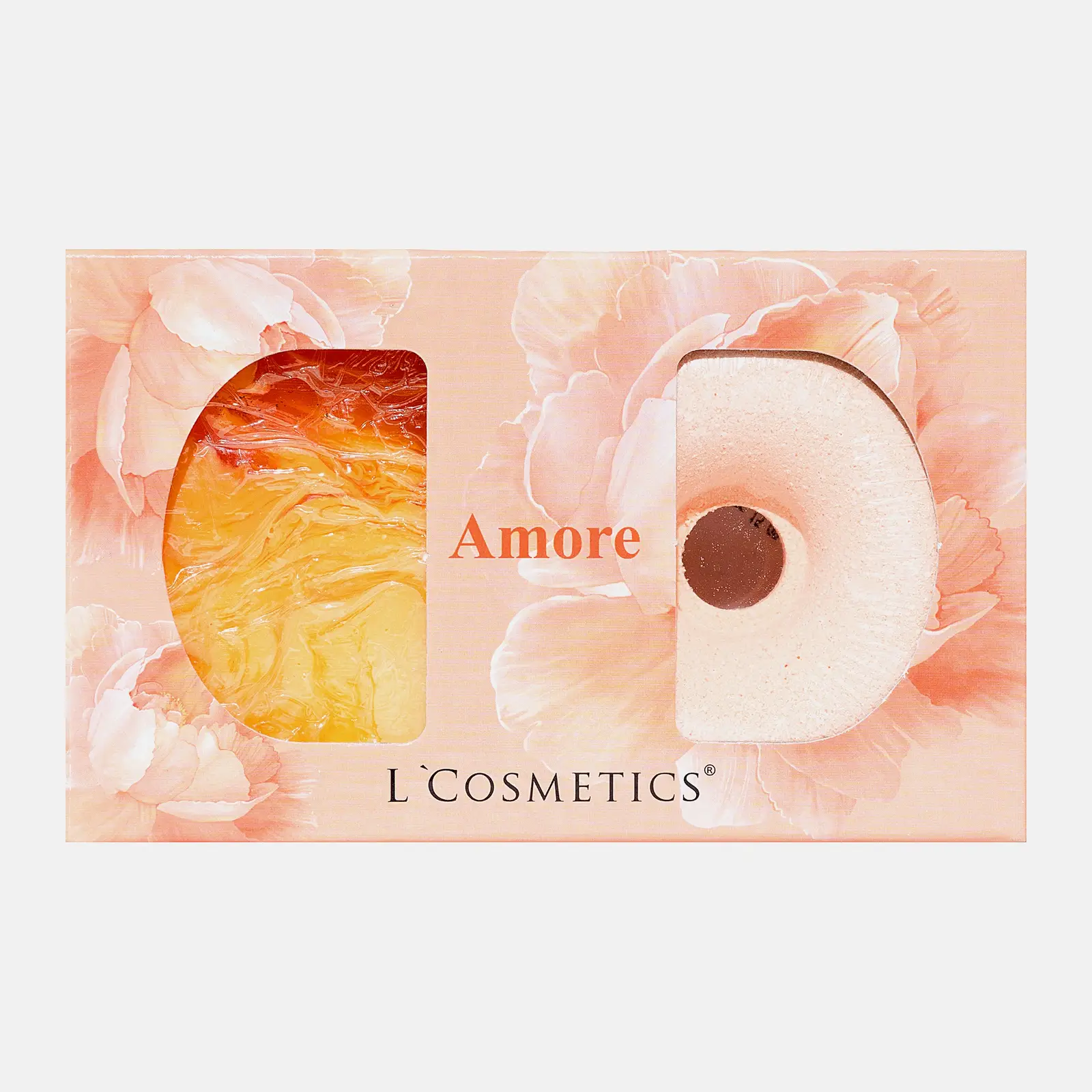 Подарочный набор Amore L Cosmetics Мыло ручной работы 80г + Бомбочка Donut 160г в ассортименте