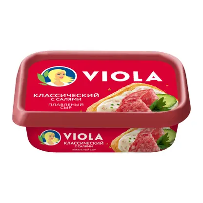 Изображение товара Сыр плавленый Viola Классический с салями 35% 190г