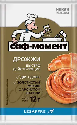 Дрожжи Саф-Момент быстродействующие для сдобы 12г