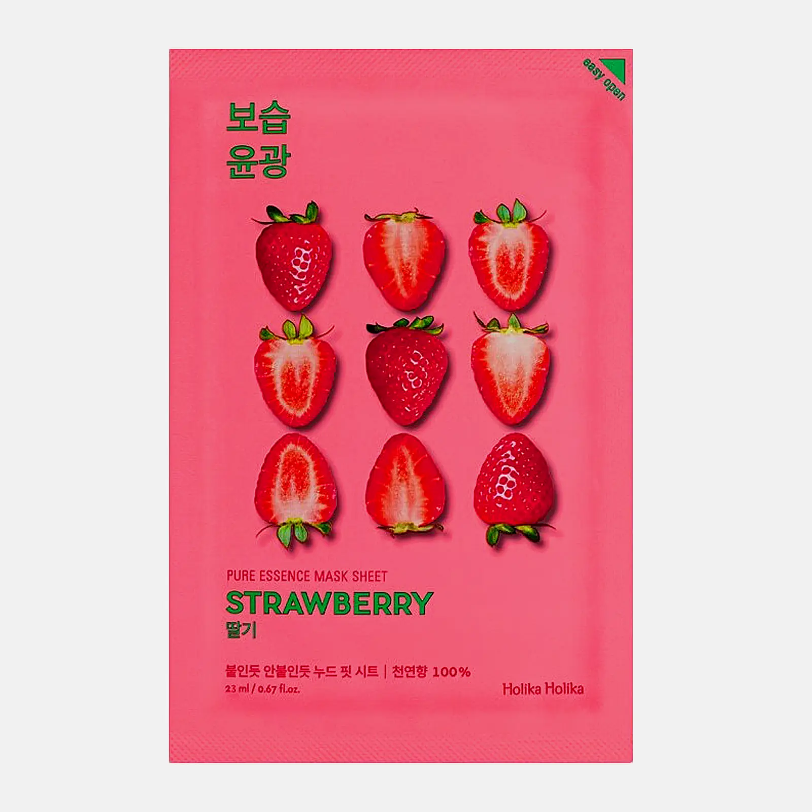 Маска для лица Holika Holika тканевая Strawberry 23мл
