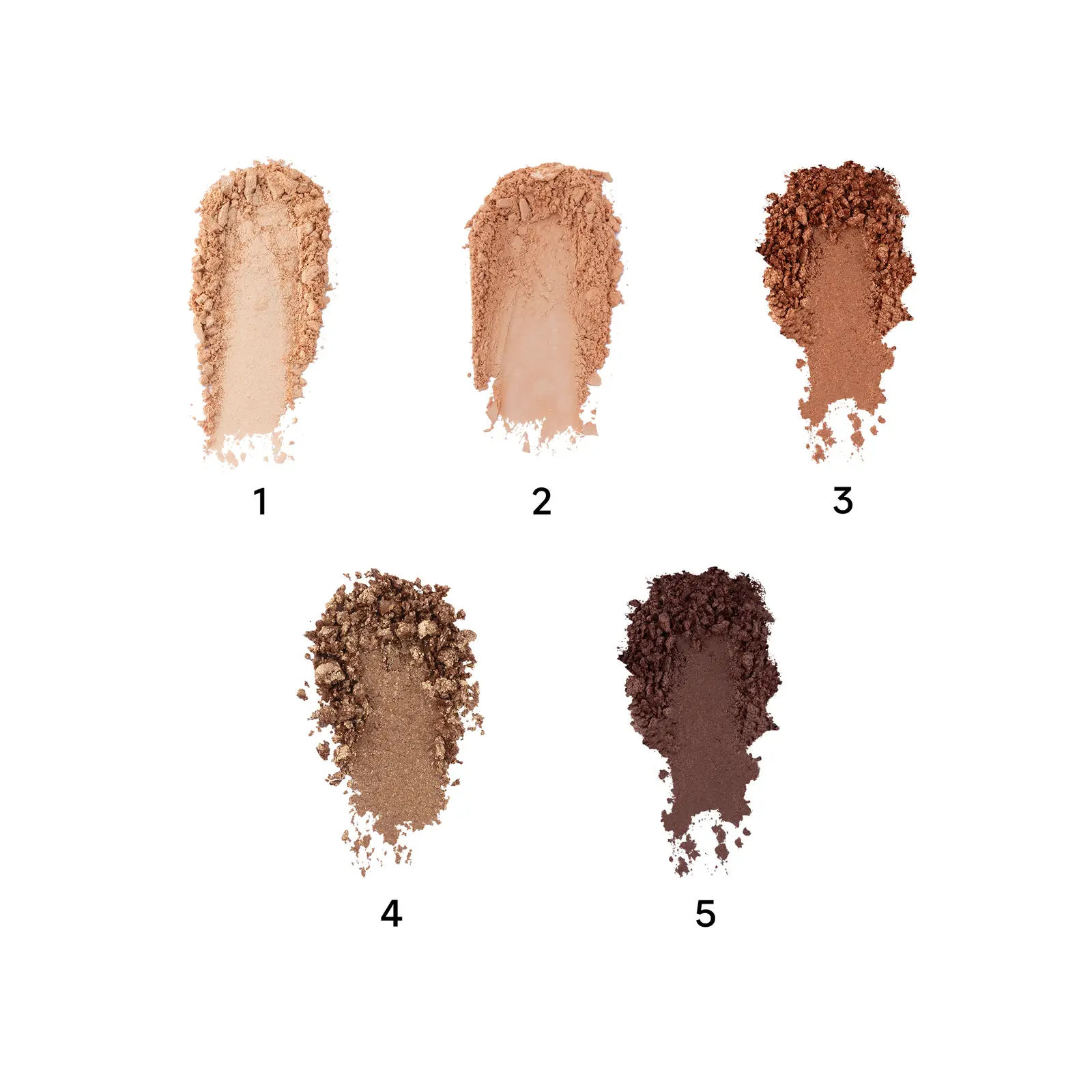 Палетка теней Influence Beauty Color Algorithm мини тон 02