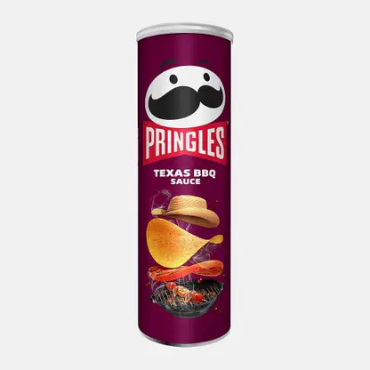 Чипсы Pringles Teхас со вкусом соуса BBQ 165г