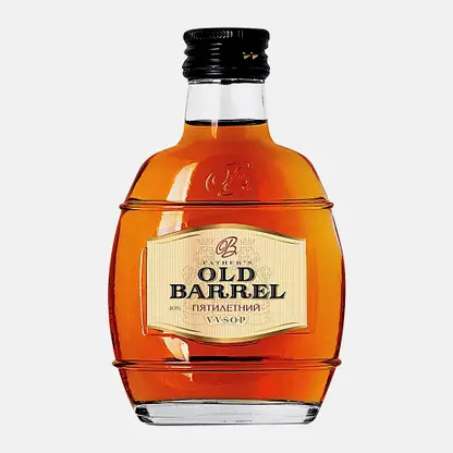 Коньяк Fathers Old Barrel 5 лет VSOP Российский 40% 100мл