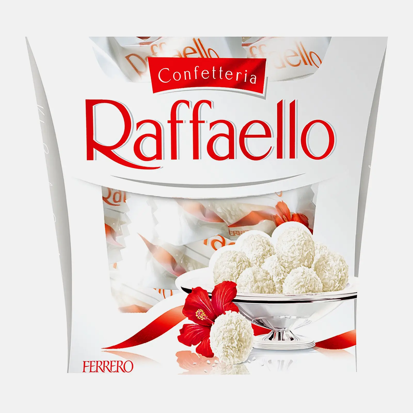Конфеты с цельным миндальным орехом в кокосовой обсыпке Raffaello 150г