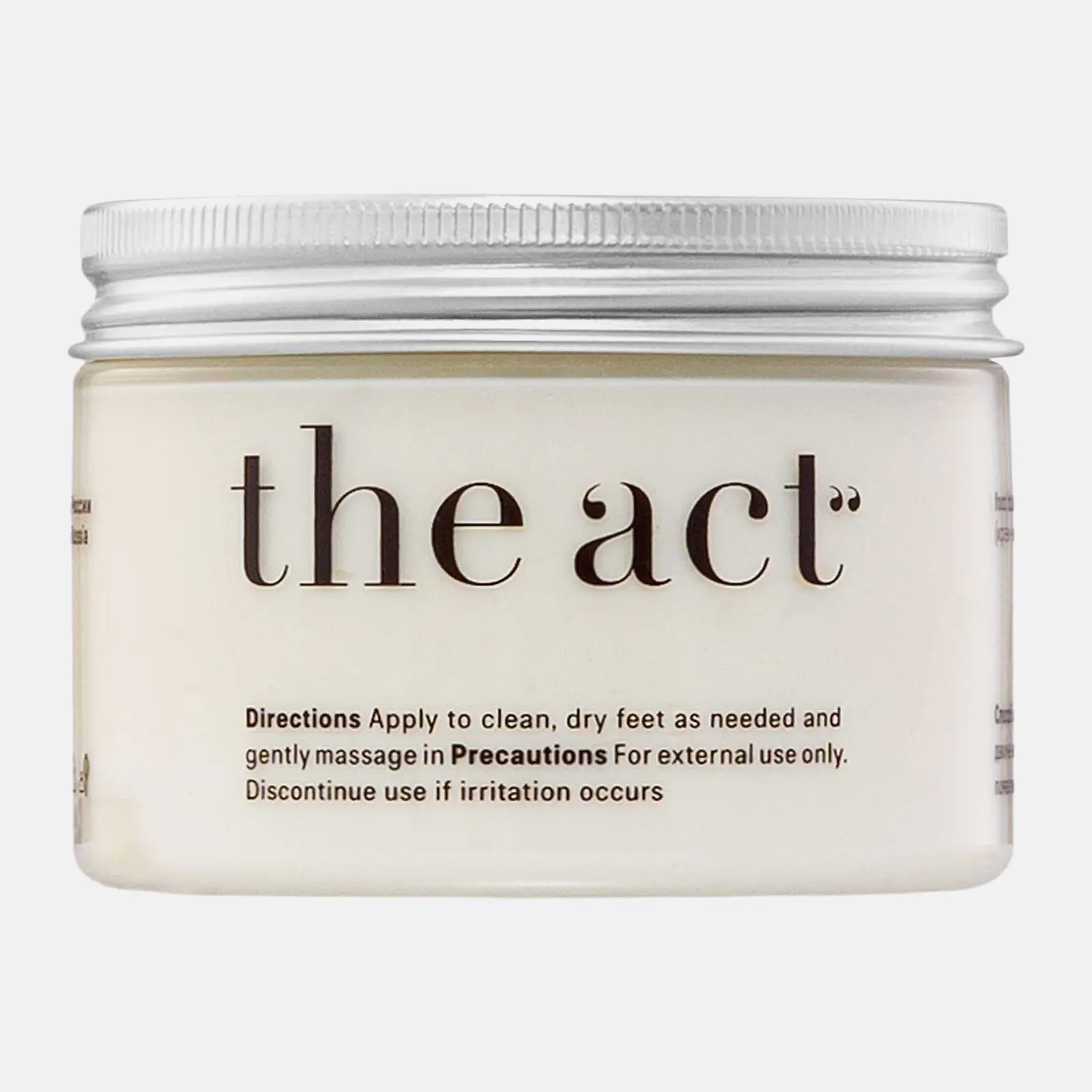 Крем-воск для ног The Act от трещин для сухой кожи 150мл