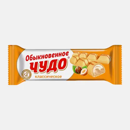 Батончик вафельный Обыкновенное чудо 40г
