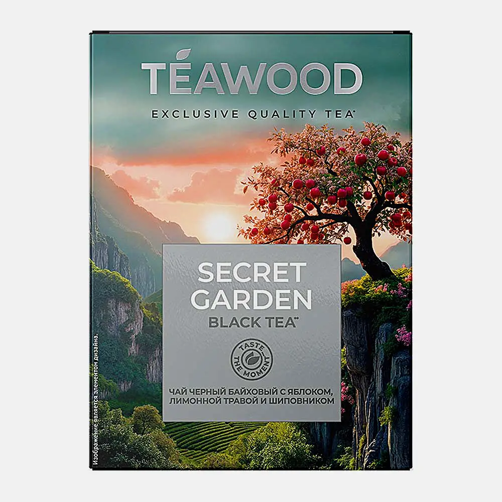 Черный чай Teawood Secret Garden 90г Черный чай Teawood Secret Garden 90г