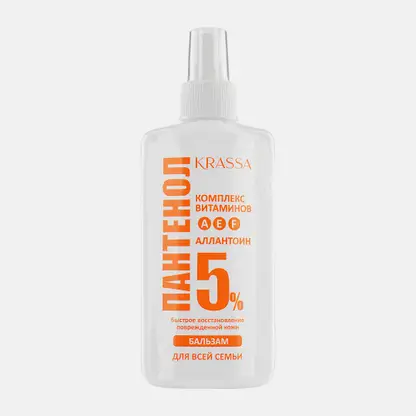 Бальзам-спрей Krassa Med Panthenol после загара 150мл