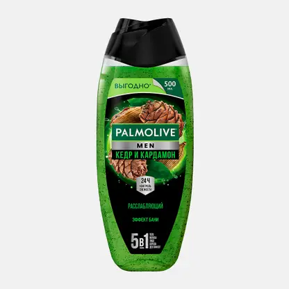 Гель для душа Кедр и кардамон Palmolive Men 500мл