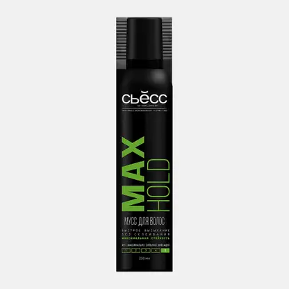 Мусс для волос Максимально сильная фиксация Max Hold Syoss 250мл