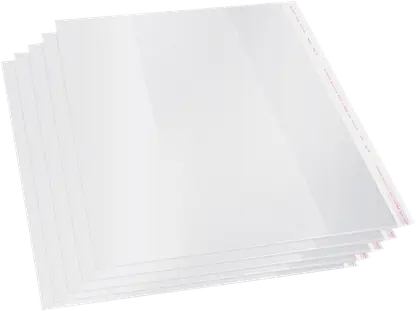 Набор обложек для учебников Бюрократ 265*450мм 80мкм 5шт