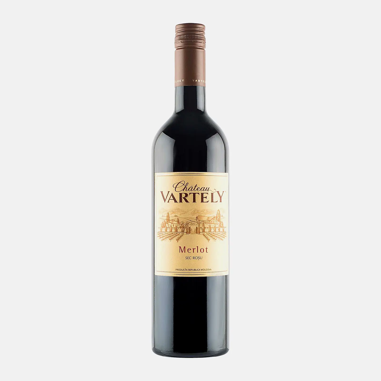 Вино Chateau Vartely Мерло красное сухое 13.5% 750мл