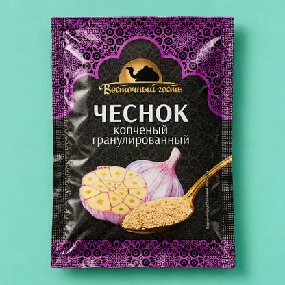 Чеснок копчёный молотый Восточный Гость 15г