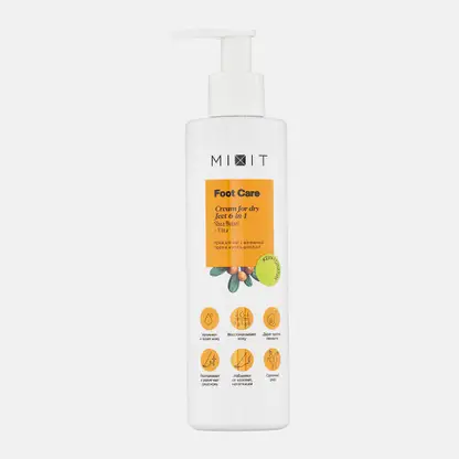 Крем для ног с мочевиной против натоптышей 6в1 Foot Care Mixit 250мл