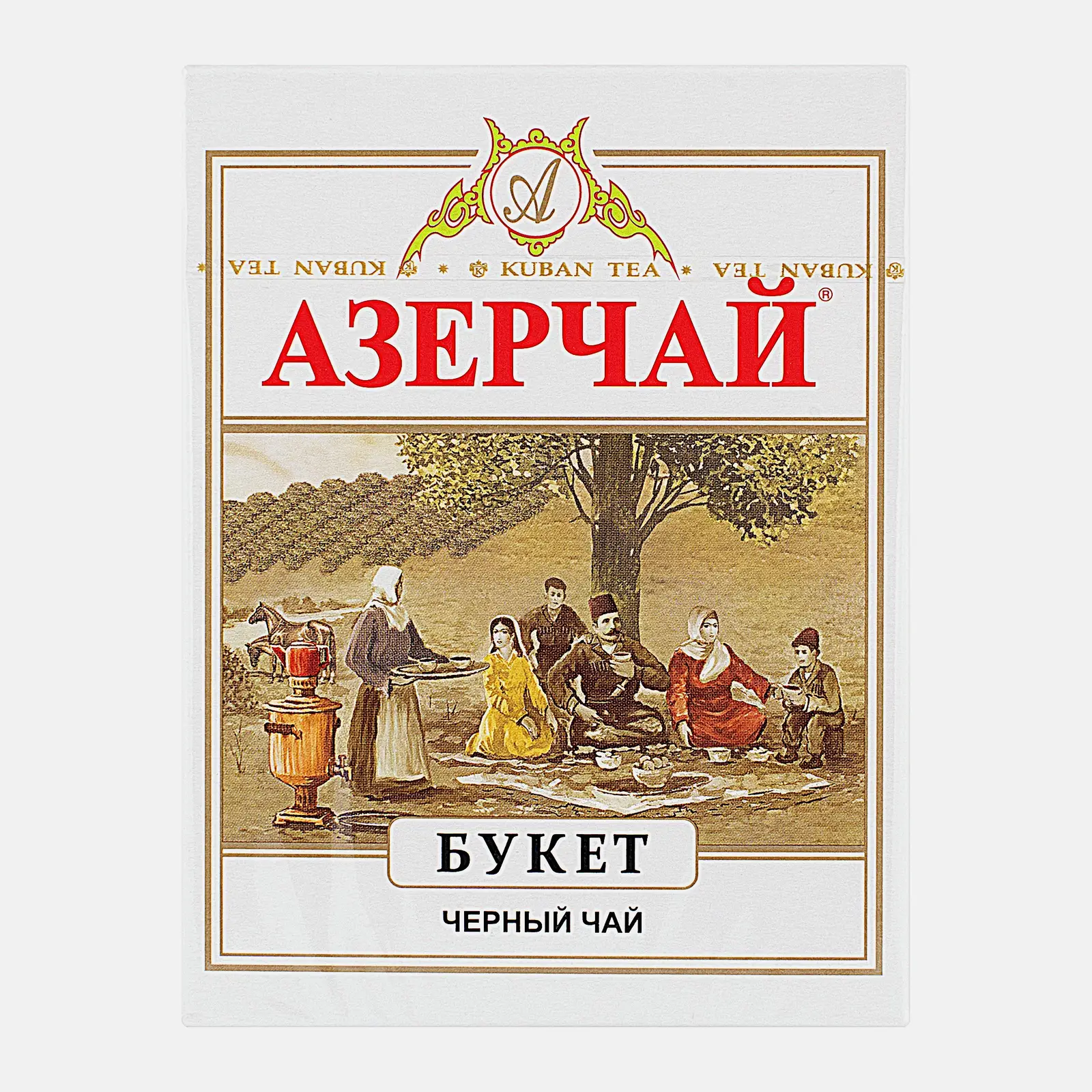 Изображение товара Чай черный Азерчай Букет 100г - натуральный черный чай