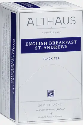 Чай чёрный Althaus English Breakfast классический 20пак