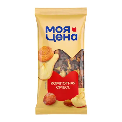 Изображение товара Ассорти из сухофруктов Моя цена 500г