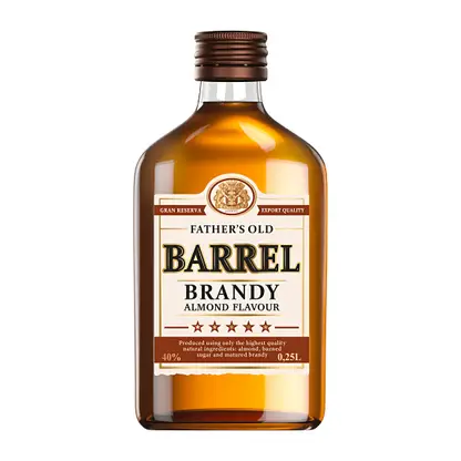 Коктейль Brandy & Almond Flavour Fathers Old Barrel 40% 250мл