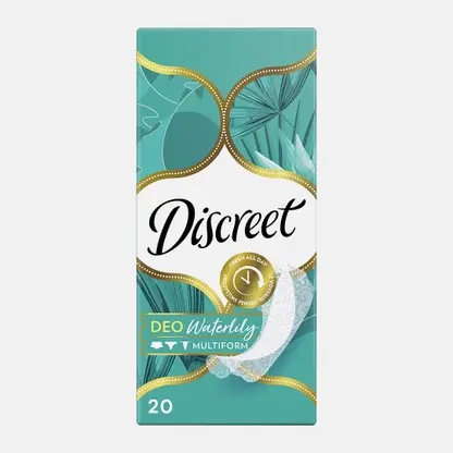 Прокладки ежедневные Discreet Deo Waterlily 20шт