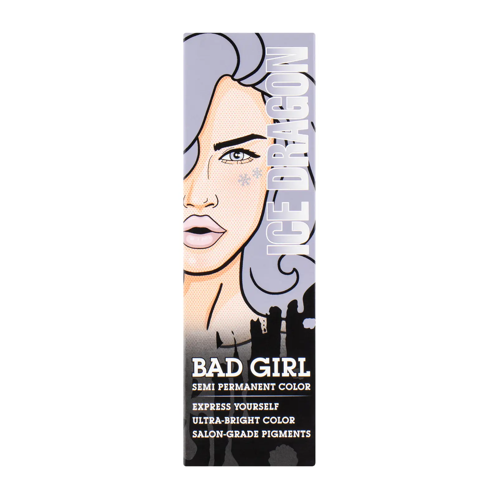 Оттеночный бальзам для волос Bad Girl Ice Dragon серый 150мл