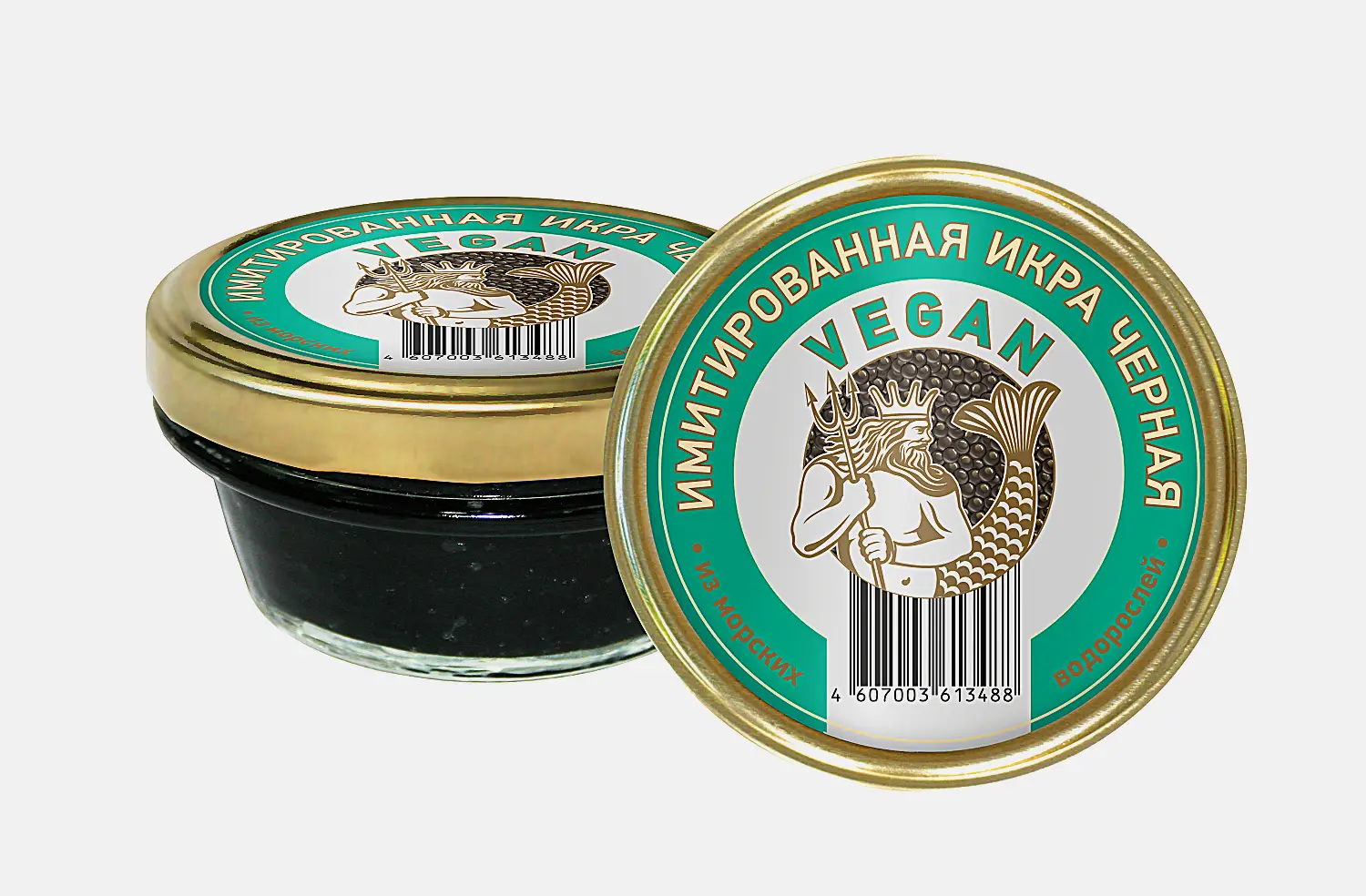 Икра Vegan имитированная черная 100г Икра Vegan имитированная черная 100г