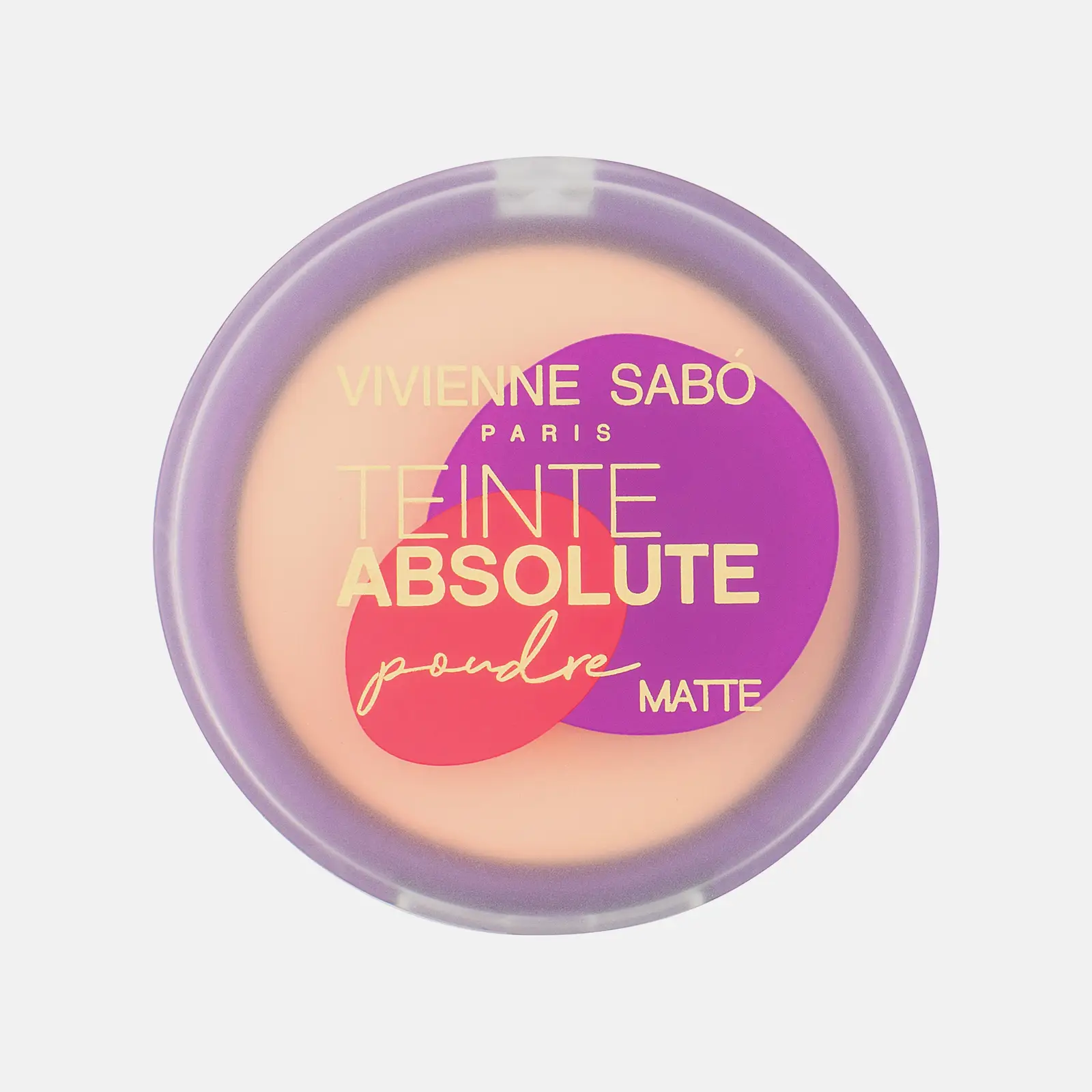 Пудра для лица Vivienne Sabo Teinte Absol Matte матирующая компактная тон 01 