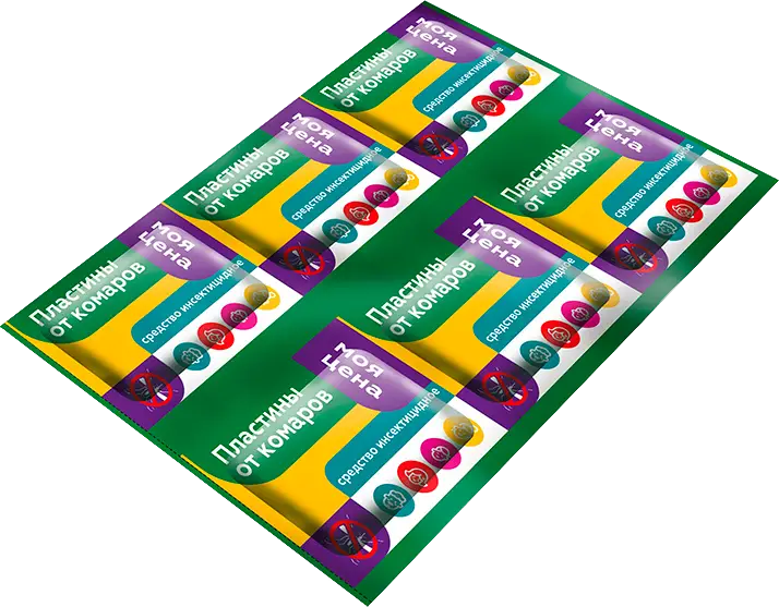 Изображение товара Пластины от комаров Моя цена без запаха 10шт