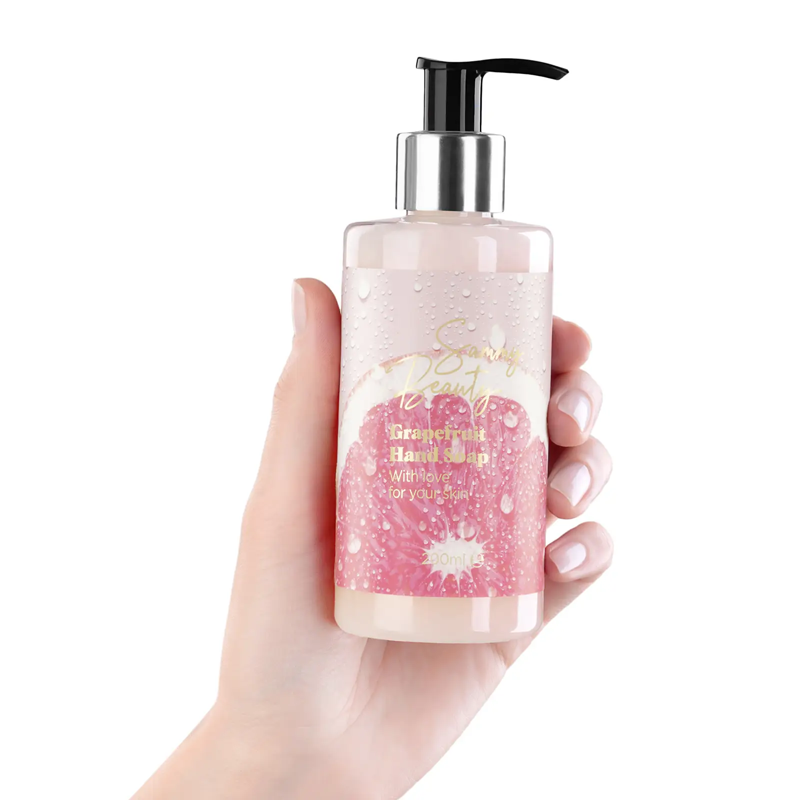 Жидкое мыло для рук Sammy Beauty Grapefruit очищение питание увлажнение 200мл