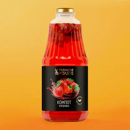 Компот из клубники Premiere of Taste 1л