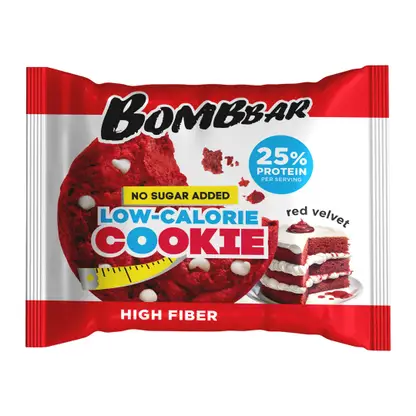 Изображение товара Протеиновое печенье Красный бархат Bombbar 40г