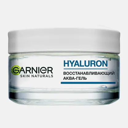 Алоэ-гель для лица Garnier Skin Naturals Гиалуроновый увлажняющий дневной с алоэ вера и гиалуроновой кислотой для интенсивного увлажнения и упругости нормальной и смешанной кожи 50мл