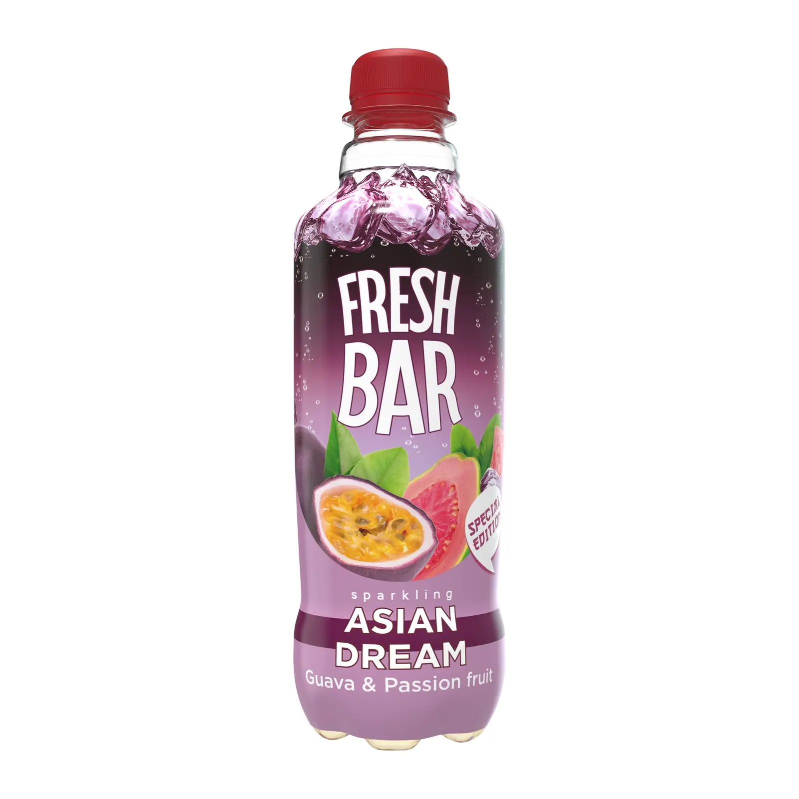 Изображение товара Газированный напиток Fresh Bar Asian Dream 480мл с гуавой и маракуйей
