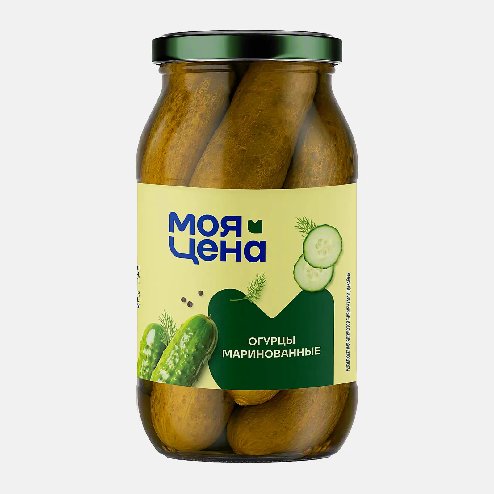 Огурцы маринованные Моя цена 900мл Огурцы маринованные Моя цена 900мл