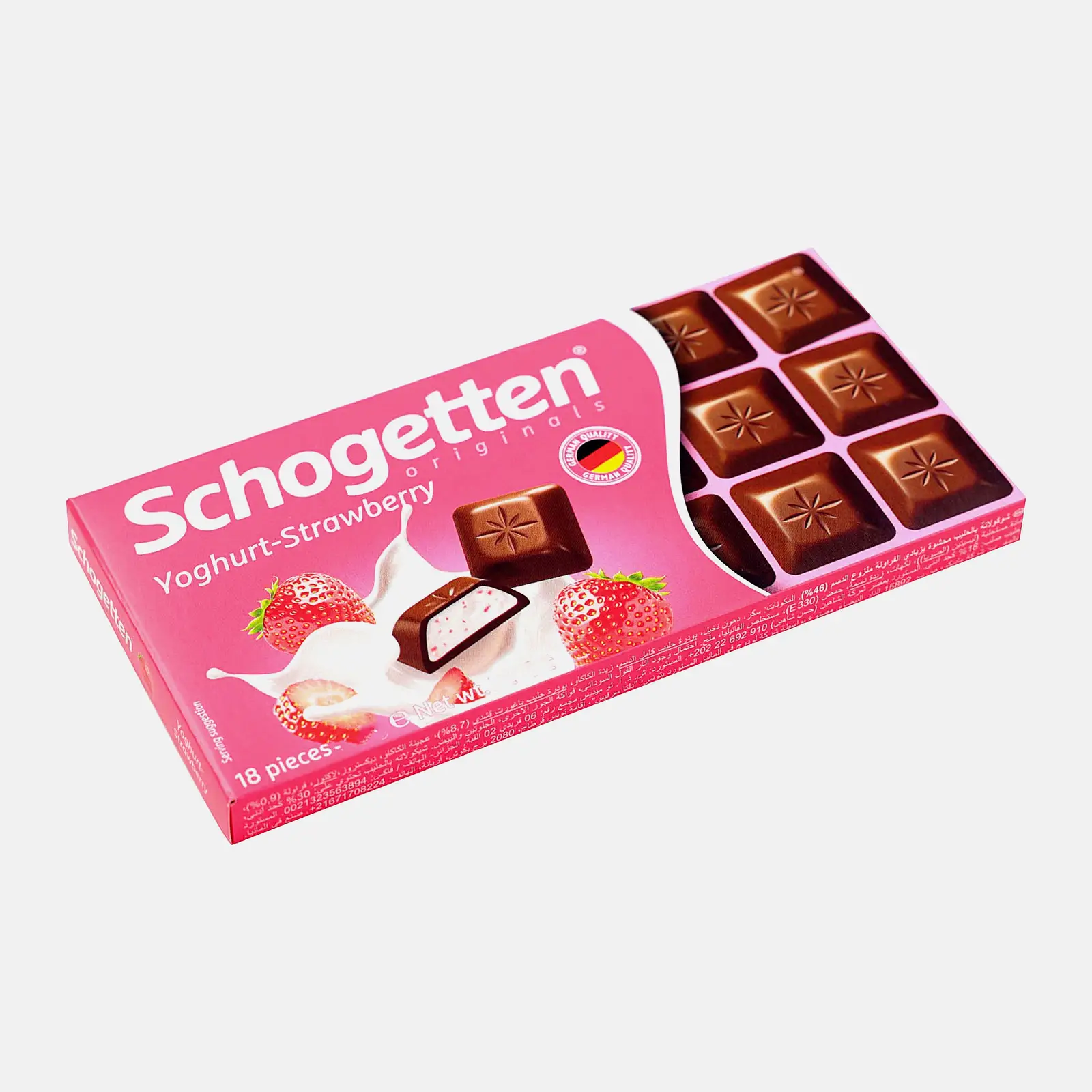 Шоколад Клубничный йогурт Schogetten 100г
